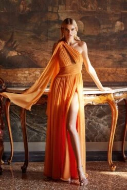 Sarelle - Orange -Luxury Evening Wear Store 106 edbec1ac 929c 49f2 b158 95121cf1729c