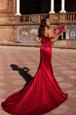 Alexandra - Red 7 Alexandra - Red -Luxury Evening Wear Store 11