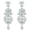 Dolce Silver Diamante Earrings