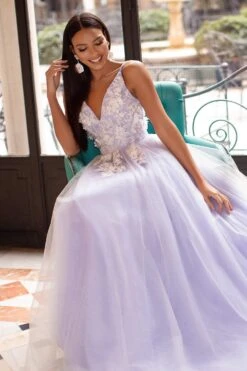 Ysabelle Tulle Gown - Lilac -Luxury Evening Wear Store 150 190b712a 71ed 4327 905a 0059440757b2