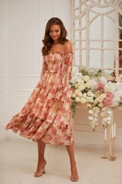 Shailee A-Line Midi Dress -Luxury Evening Wear Store 162 7e9f1339 3aa6 4cde 8220 e7fef64e7457