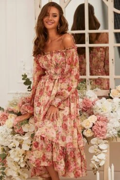 Shailee A-Line Midi Dress -Luxury Evening Wear Store 165 28be30e6 0dd4 481d 99ea 21e15d7dae0f