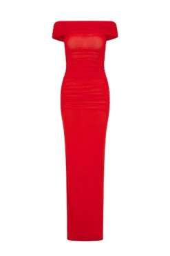 Nera Dress - Red 10 Nera Dress - Red -Luxury Evening Wear Store 1 a51ff5d8 e5ba 4f17 b104 5ca9edb4b462