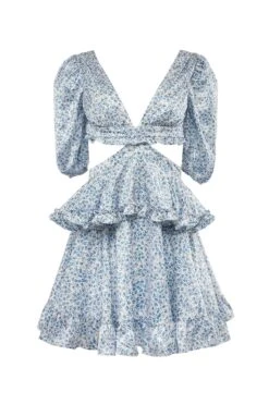 Lyna Cut Out Mini Dress -Luxury Evening Wear Store 1 a94062a6 2e40 4226 adbb 8f03aeb28889