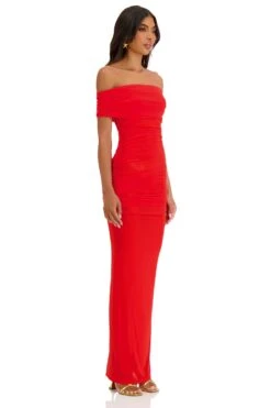 Nera Dress - Red 11 Nera Dress - Red -Luxury Evening Wear Store 25 30e041c5 9d5f 443e 9ab1 77508215da38