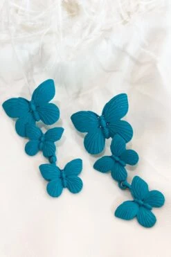 Lolita Blue Butterfly Drop Earrings -Luxury Evening Wear Store 30 ec82a5b3 8f07 4a56 ac4b a974a9ce7db1