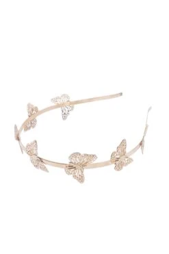 Sevyn Rose Gold Butterfly Headband