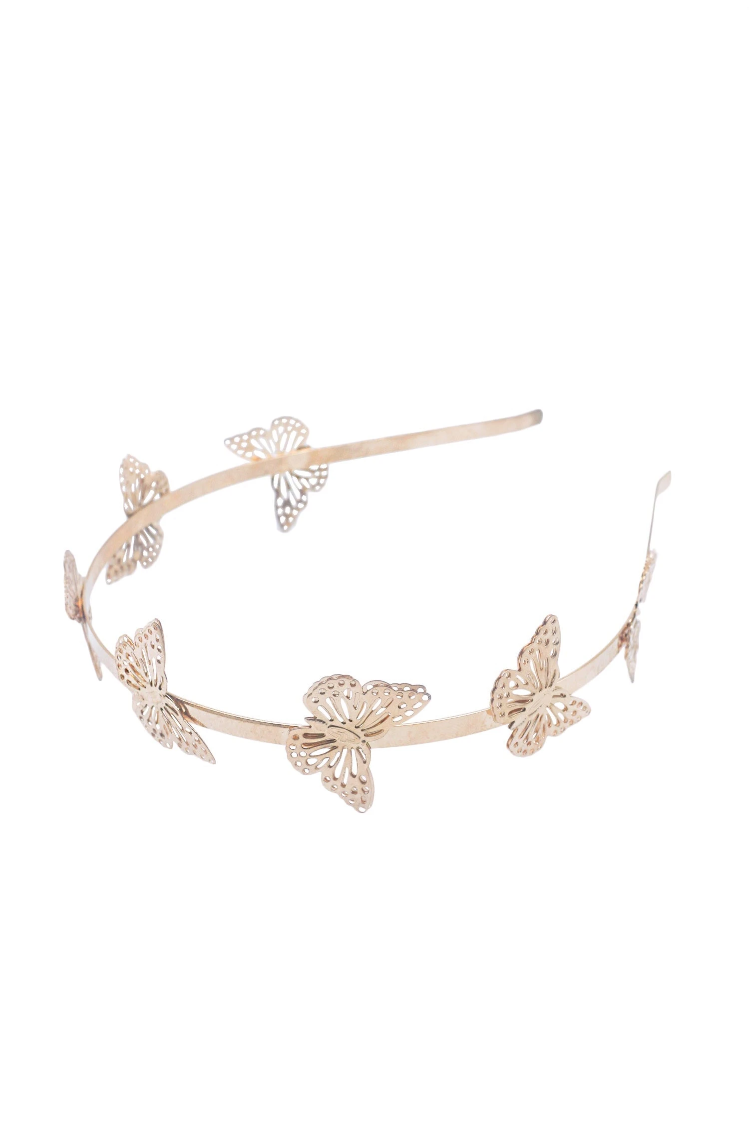 Sevyn Rose Gold Butterfly Headband 1 Sevyn Rose Gold Butterfly Headband