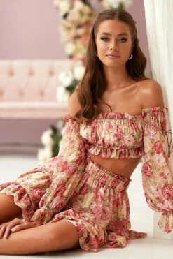 Shailee Flare Skirt Set -Luxury Evening Wear Store 3 10cf04ef 1940 4c65 a1d9 661cef393209