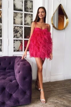 Kaila Dress - Hot Pink 22 Kaila Dress - Hot Pink -Luxury Evening Wear Store 41 658222dd bf98 4d20 a272 4dddcd5be2d4