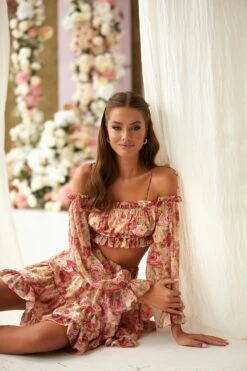 Shailee Flare Skirt Set -Luxury Evening Wear Store 4 f4ae622d 998f 44eb b74f 0db6524c2380