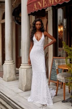 Kalila - White -Luxury Evening Wear Store 70 bd81d89f 8669 4f53 9159 1850a0f4d104