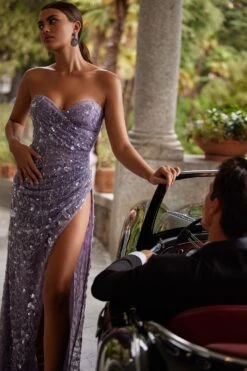 Eliza - Purple -Luxury Evening Wear Store 74 a6eb2653 f44a 4f4f 91d4 a2dc2ddb8619