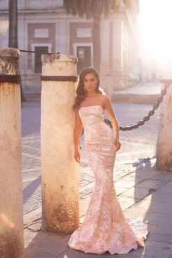 Remas Jacquard Gown -Luxury Evening Wear Store 82