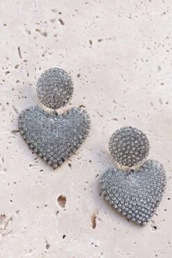 Dounia Silver Heart Earrings -Luxury Evening Wear Store 8 ee705eSDRYGce c702 4056 8d3c 664b94257b23 1600x ee9e5b46 8bcb 48ff b7a9 340c182dcaf1