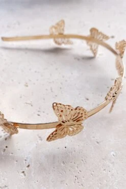 Sevyn Rose Gold Butterfly Headband 8 Sevyn Rose Gold Butterfly Headband -Luxury Evening Wear Store 8 ee705eceDFH c702 4056 8d3c 664b94257b23 1600x 4e0f9fee 0b39 48d9 a051 05dae547d397