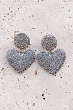 Dounia Silver Heart Earrings -Luxury Evening Wear Store 8 ee705eceFGJNV c702 4056 8d3c 664b94257b23 1600x 7399ef18 5bd5 4a77 a478 89538d2d7306