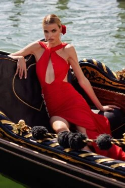 Harlow - Red -Luxury Evening Wear Store 94 2c1da7d4 290b 41f9 a28d 07d777d025b6