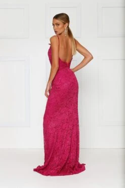 Layali - Hot Pink 12 Layali - Hot Pink -Luxury Evening Wear Store H6A9829
