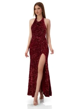 Jenny - Burgundy -Luxury Evening Wear Store JENNY 3