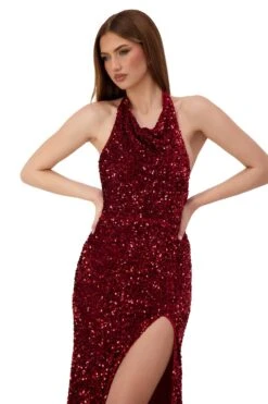 Jenny - Burgundy -Luxury Evening Wear Store JENNY 5