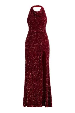 Jenny - Burgundy -Luxury Evening Wear Store JENNY GM