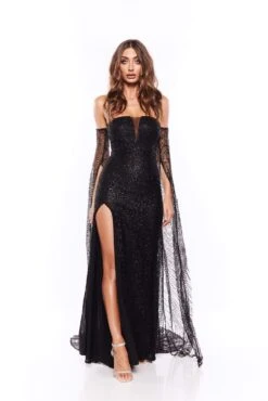 Jocelina - Black -Luxury Evening Wear Store JocelinaBLACKAlamour Leah June200600