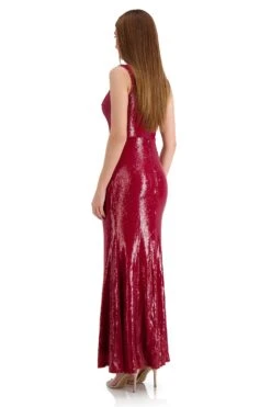 Payton - Burgundy -Luxury Evening Wear Store PAYTON 3