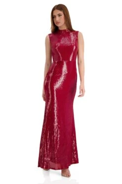 Payton - Burgundy -Luxury Evening Wear Store PAYTON 4