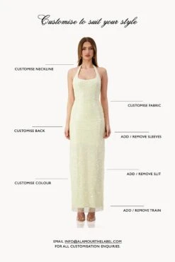 Daisy Floral 3D Bustier Maxi Dress 13 Daisy Floral 3D Bustier Maxi Dress -Luxury Evening Wear Store custom options 2 f2d1d9a8 a8af 4048 aa21 525171648001 2