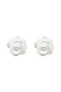 Katie White Flower Studs 9 Katie White Flower Studs -Luxury Evening Wear Store earrings131 0d1c5be3 0bd9 4957 a68a 0fcf29484c8a