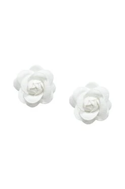 Katie White Flower Studs 10 Katie White Flower Studs -Luxury Evening Wear Store earrings132 737cedac eefd 471f ad40 f23fdb10b950