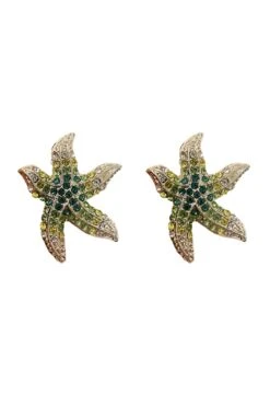 Heidi Blue Starfish Earrings