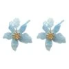 Briella Blue Flower Earrings