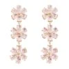 Ashleigh Pink Flower Earrings