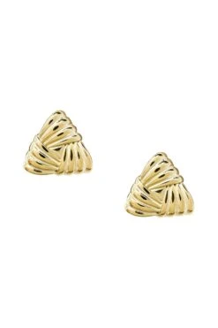 Elyse Gold Triangle Earrings -Luxury Evening Wear Store earrings218 46d8bdef 4f3b 4b63 b3f5 ffc109a80979