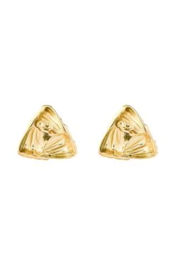 Elyse Gold Triangle Earrings -Luxury Evening Wear Store earrings219 6de75d89 41f7 4de8 99c8 99aea15afa75