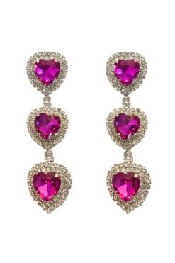 Miliani Fuchsia Diamante Earrings -Luxury Evening Wear Store earrings220 2d9ebb88 0f76 4f5b 858a e4faf5e0bdb9