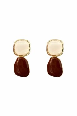 Emely Burgundy Earrings 9 Emely Burgundy Earrings -Luxury Evening Wear Store earrings285 449d3add 5220 4d15 90e5 8a27371e655d