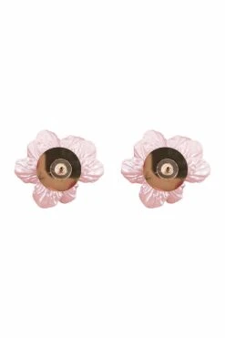 Nevali Pink Flower Earrings -Luxury Evening Wear Store earrings296 4c3b7e66 da97 4728 b906 c3864ea6e081