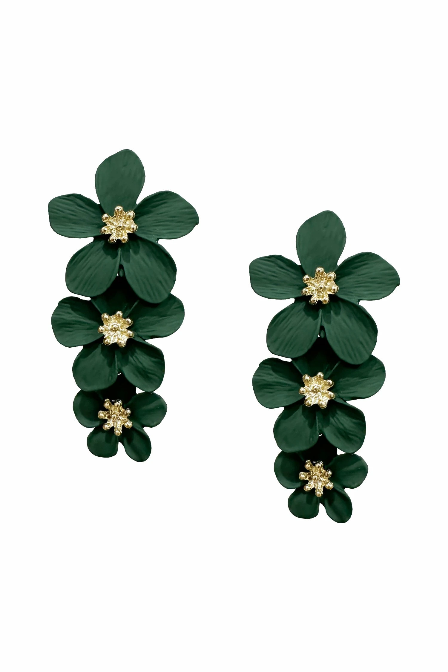 Carola Green Flower Earrings 5 Carola Green Flower Earrings - Image 5