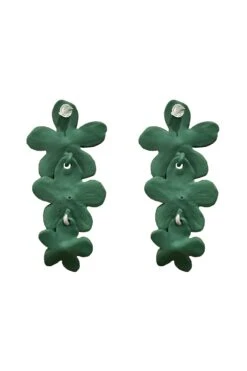 Carola Green Flower Earrings 11 Carola Green Flower Earrings -Luxury Evening Wear Store earrings305 8ec0fd6e be3b 46e5 8cfc 025ada8eb872