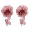 Jacqui Pink Statement Earrings