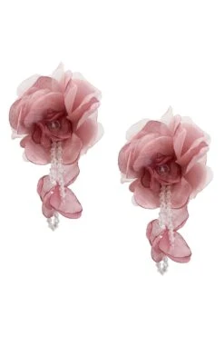 Jacqui Pink Statement Earrings -Luxury Evening Wear Store earrings352 1c031a35 54f3 4f71 a0e6 75a6a2577fc9