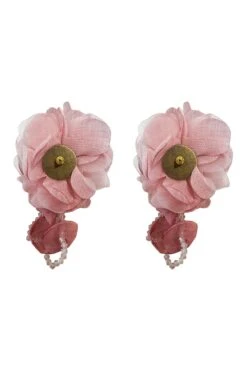 Jacqui Pink Statement Earrings -Luxury Evening Wear Store earrings353