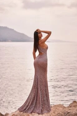 Kaltrina - Rose Gold 15 Kaltrina - Rose Gold -Luxury Evening Wear Store mtogown3