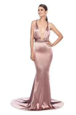 Lena - Rose Gold 8 Lena - Rose Gold -Luxury Evening Wear Store sfw2017 NOV ALAMOUR LOOKBOOK2547 1