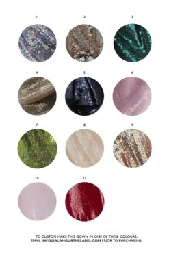 Brooklyn Sequins Shimmering Burgundy Gown -Luxury Evening Wear Store wetsequins